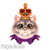 Kitten Royale Grey -vinyylitarra